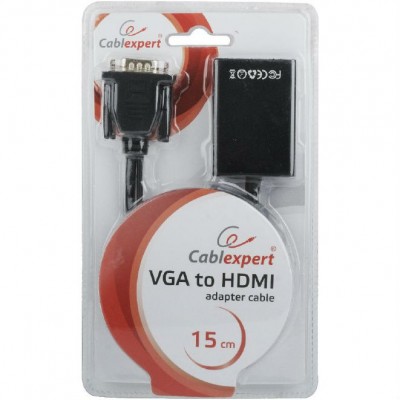 Перехідник CABLEXPERT HDMI - VGA + USB + 3.5 мм аудіо 0.15 м (A-VGA-HDMI-01) Перехідник CABLEXPERT HDMI - VGA + USB + 3.5 мм аудіо 0.15 м (A-VGA-HDMI-01)