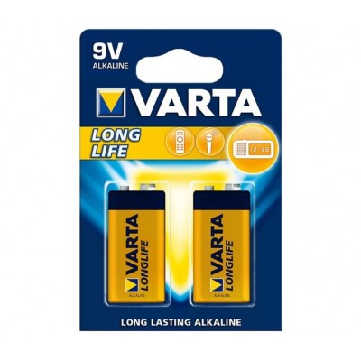 Батарейки VARTA 6F22 2 шт (04122101412) Батарейки VARTA 6F22 2 шт (04122101412)