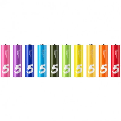 Батарейки ZMi Rainbow AA batteries (10 шт) Батарейки ZMi Rainbow AA batteries (10 шт)