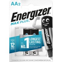 Батарейки ENERGIZER AA Max Plus уп. 2 шт. (E301323000) Батарейки ENERGIZER AA Max Plus уп. 2 шт. (E301323000)