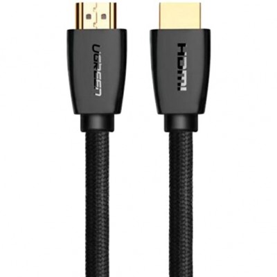 Кабель Ugreen HD118 High-End HDMI Cable Nylon Braid 3 м Black (UGR-40411) Кабель Ugreen HD118 High-End HDMI Cable Nylon Braid 3 м Black (UGR-40411)