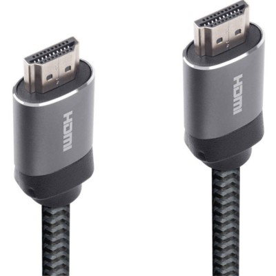 Кабель REAL EL HDMI 2.0 M-M 2 м Grey (EL123500046) Кабель REAL EL HDMI 2.0 M-M 2 м Grey (EL123500046)