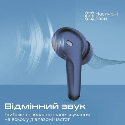 Гарнітура PROMATE freepods-3.blue