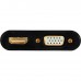 Кабель CABLEXPERT HDMI - HDMI + VGA + аудіо 3.5 мм Black (A-HDMIM-HDMIFVGAF-01)