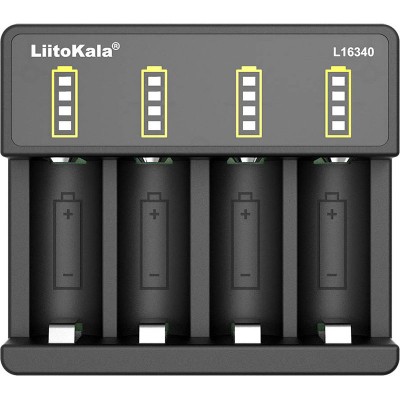 Зарядний пристрій LIITOKALA Lii-L16340 Зарядний пристрій LIITOKALA Lii-L16340