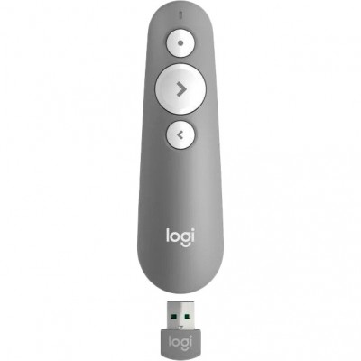 Презентер Logitech R500s LASER PRESENTATION REMOTE Grey (910-006520)