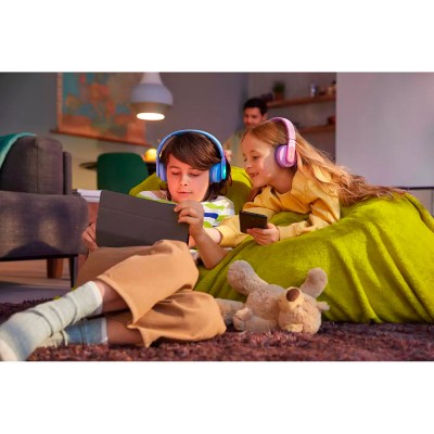 Гарнітура Philips Kids TAK4206 On-ear Colored light panels Wireless Pink (TAK4206PK / 00) Гарнітура Philips Kids TAK4206 On-ear Colored light panels Wireless Pink (TAK4206PK / 00)