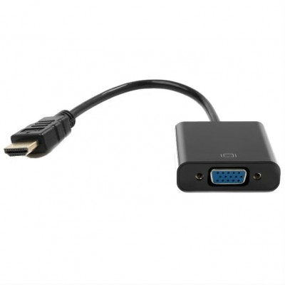Перехідник VINGA HDMI - VGA 1080p (VCPAHDMIM2VGAFBK)