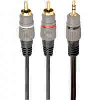 Кабель CABLEXPERT 2 х RCA - 3.5 мм 10 м Black (CCA-352-10M) Кабель CABLEXPERT 2 х RCA - 3.5 мм 10 м Black (CCA-352-10M)