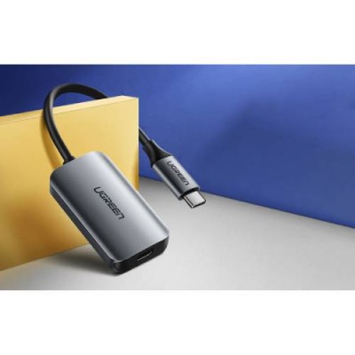 Перехідник UGREEN USB 2.0 Type-C - Mini DP CM236 Grey (60351)