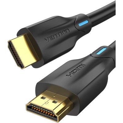 Кабель VENTION HDMI-HDMI 1 m v2.1 8K 60Hz (AANBF) Кабель VENTION HDMI-HDMI 1 m v2.1 8K 60Hz (AANBF)