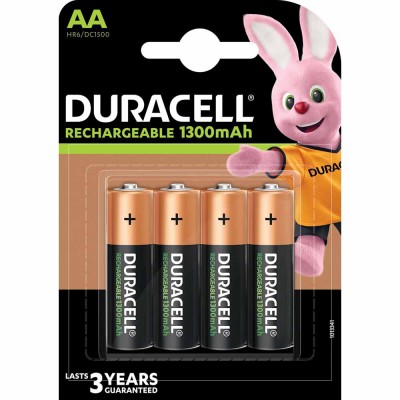 Акумулятор DURACELL HR6 (AA) 1300 mAh 4 шт (5007324)