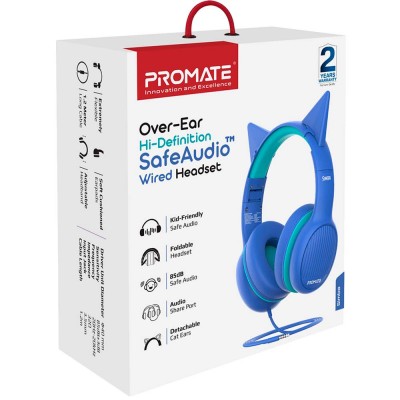 Навушники PROMATE SIMBA AQUA (simba.aqua) Навушники PROMATE SIMBA AQUA (simba.aqua)