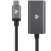 Кабель 2E USB Type-C - DisplayPort 0.2 м (2E-W1404)