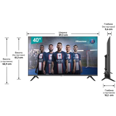 Телевізор HISENSE 40A5720FA Телевізор HISENSE 40A5720FA