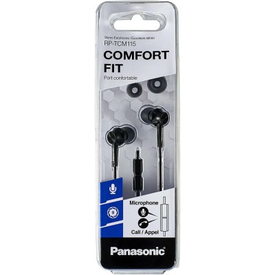 Гарнітура PANASONIC RP-TCM115GC-K Black Гарнітура PANASONIC RP-TCM115GC-K Black