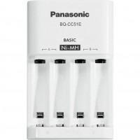 Зарядний пристрій PANASONIC Eneloop Basic BQ-CC51E Зарядний пристрій PANASONIC Eneloop Basic BQ-CC51E