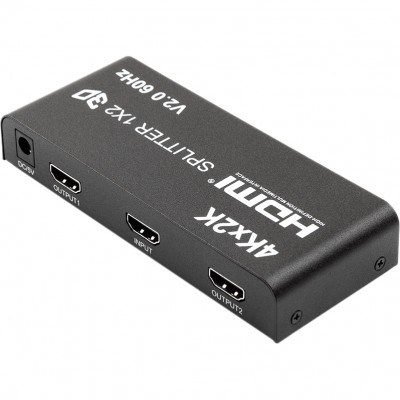 Спліттер POWERPLANT HDMI 2 х HDMI V2.0 4K/60hz HDSP2-V2.0 Black (CA912476) Спліттер POWERPLANT HDMI 2 х HDMI V2.0 4K/60hz HDSP2-V2.0 Black (CA912476)