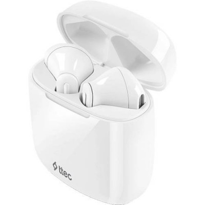 Гарнітура TTEC AirBeat Lite TWS White (2KM129B) Гарнітура TTEC AirBeat Lite TWS White (2KM129B)