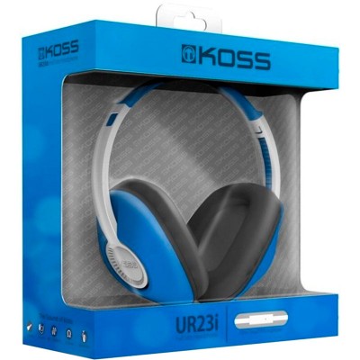 Гарнітура KOSS UR23iB Over-Ear Mic Blue (195190.101) Гарнітура KOSS UR23iB Over-Ear Mic Blue (195190.101)