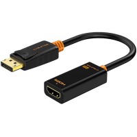 Перехідник CABLETIME DisplayPort - HDMI (CP22B) Перехідник CABLETIME DisplayPort - HDMI (CP22B)