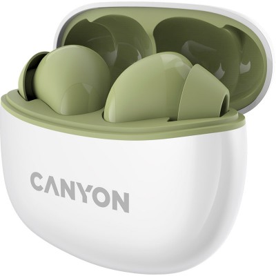 Гарнітура CANYON TWS-5 Bluetooth Green (CNS-TWS5GR) Гарнітура CANYON TWS-5 Bluetooth Green (CNS-TWS5GR)