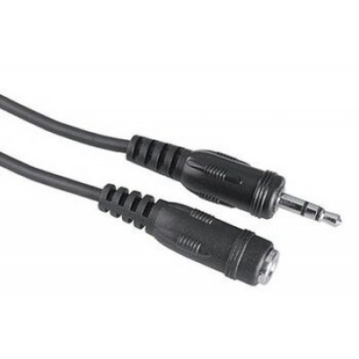 Кабель HAMA 43300 Audio 3,5 mm Male-3,5 mm Female Stereo, 2,5 m