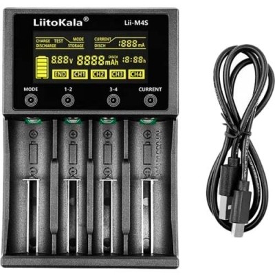 Зарядний пристрій LIITOKALA Lii-M4S Зарядний пристрій LIITOKALA Lii-M4S