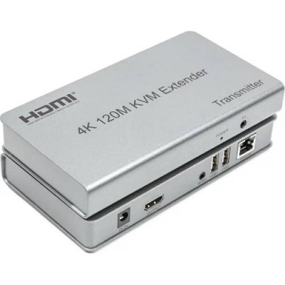 Подовжувач POWERPLANT HDMI 4K/30hz до 120 м (HDES120-KVM) (CA912933) Подовжувач POWERPLANT HDMI 4K/30hz до 120 м (HDES120-KVM) (CA912933)