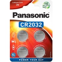 Батарейки PANASONIC CR2032 4 шт (CR-2032EL/4B) Батарейки PANASONIC CR2032 4 шт (CR-2032EL/4B)