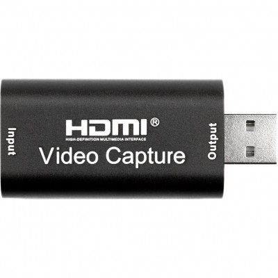 Адаптер POWERPLANT HDMI - USB Black (CA912353) Адаптер POWERPLANT HDMI - USB Black (CA912353)