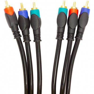 Кабель POWERPLANT 3xRCA (M) - 3xRCA (M) 3 м Black (CA911738) Кабель POWERPLANT 3xRCA (M) - 3xRCA (M) 3 м Black (CA911738)