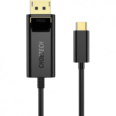 Кабель CHOETECH USB-C - DisplayPort (XCP-1801BK)