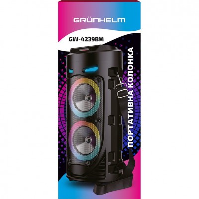 Портативна акустика GRUNHELM GW-4239-BM (127196) Портативна акустика GRUNHELM GW-4239-BM (127196)
