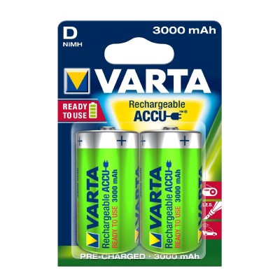 Акумулятор VARTA D 3000 2шт. (56720101402)