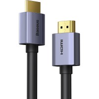 Кабель BASEUS HDMI M-M, 2m, V2.0 4K Black (WKGQ020201) Кабель BASEUS HDMI M-M, 2m, V2.0 4K Black (WKGQ020201)
