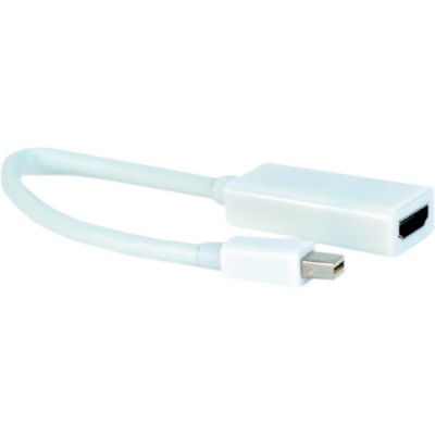 Адаптер CABLEXPERT Mini DisplayPort - HDMI (A-mDPM-HDMIF-02-W) Адаптер CABLEXPERT Mini DisplayPort - HDMI (A-mDPM-HDMIF-02-W)