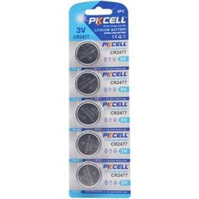 Батарейки PKCELL CR2477 BL 5 шт (PC/CR2477/21804) Батарейки PKCELL CR2477 BL 5 шт (PC/CR2477/21804)