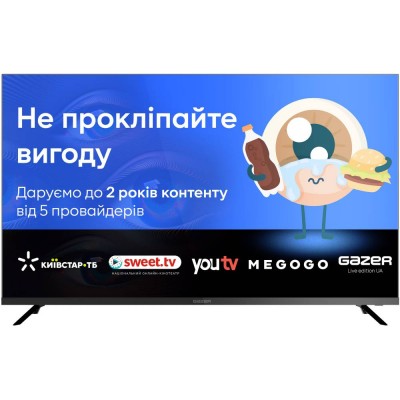 Телевізор GAZER TV55-US3BLEUA