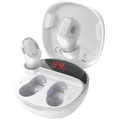 Гарнітура BASEUS WM01 Plus TWS White (29193white)