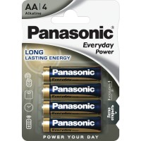 Батарейки PANASONIC LR06 Everyday Power (LR6E / 4BPR) 4 шт Батарейки PANASONIC LR06 Everyday Power (LR6E / 4BPR) 4 шт