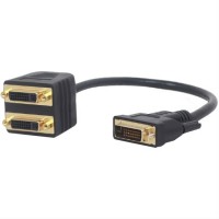 Розгалужувач CABLEXPERT DVI - 2 х DVI 0.3 м Black (A-DVI-2DVI-01) Розгалужувач CABLEXPERT DVI - 2 х DVI 0.3 м Black (A-DVI-2DVI-01)