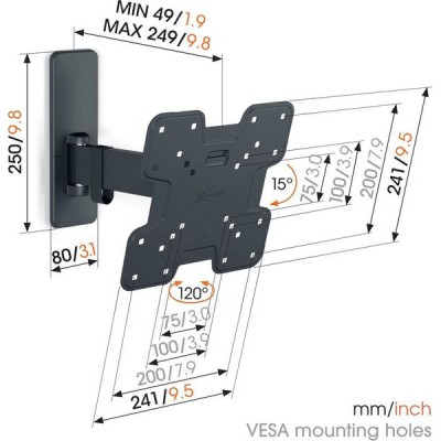 Кронштейн Vogels TVM 1223 Black (1812230) Кронштейн Vogels TVM 1223 Black (1812230)