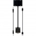 Кабель CABLEXPERT VGA - HDMI + VGA + аудіо 3.5 мм Black (A-VGA-HDMI-02)