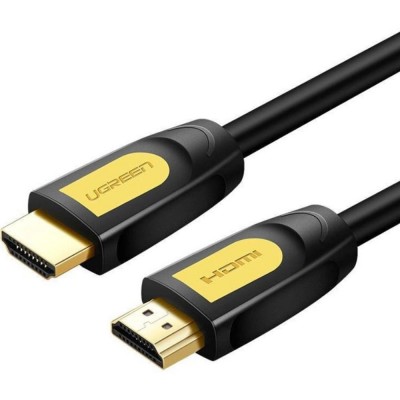 Кабель UGREEN HD101 HDMI M-M 5 м Black+Yellow (10167) Кабель UGREEN HD101 HDMI M-M 5 м Black+Yellow (10167)