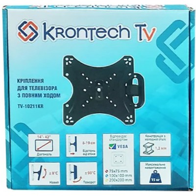 Кронштейн KRONTECH TV TV-10211KR