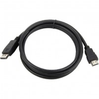 Кабель CABLEXPERT DisplayPort - HDMI 5 м (CC-DP-HDMI-5M) Кабель CABLEXPERT DisplayPort - HDMI 5 м (CC-DP-HDMI-5M)