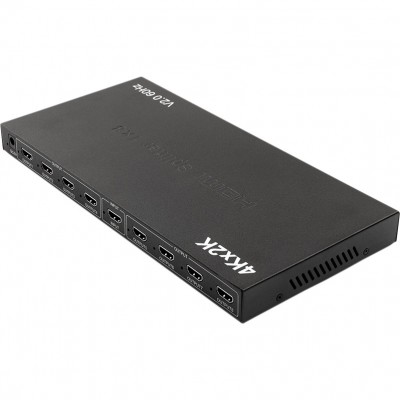 Спліттер POWERPLANT HDMI - 8 х HDMI V2.0 4K/60hz HDSP8-V2.0 Black (CA912490) Спліттер POWERPLANT HDMI - 8 х HDMI V2.0 4K/60hz HDSP8-V2.0 Black (CA912490)