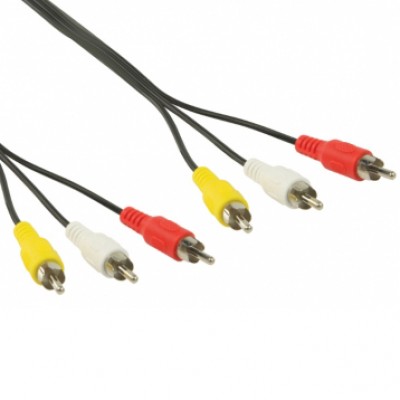 Кабель PIKO 3RCA x 3RCA 3м (1283126473968) Кабель PIKO 3RCA x 3RCA 3м (1283126473968)