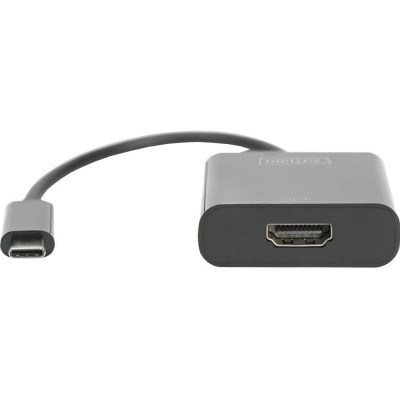 Перехідник DIGITUS USB-C – HDMA UHD 4K M/F 0.15 м (DA-70852) Перехідник DIGITUS USB-C – HDMA UHD 4K M/F 0.15 м (DA-70852)